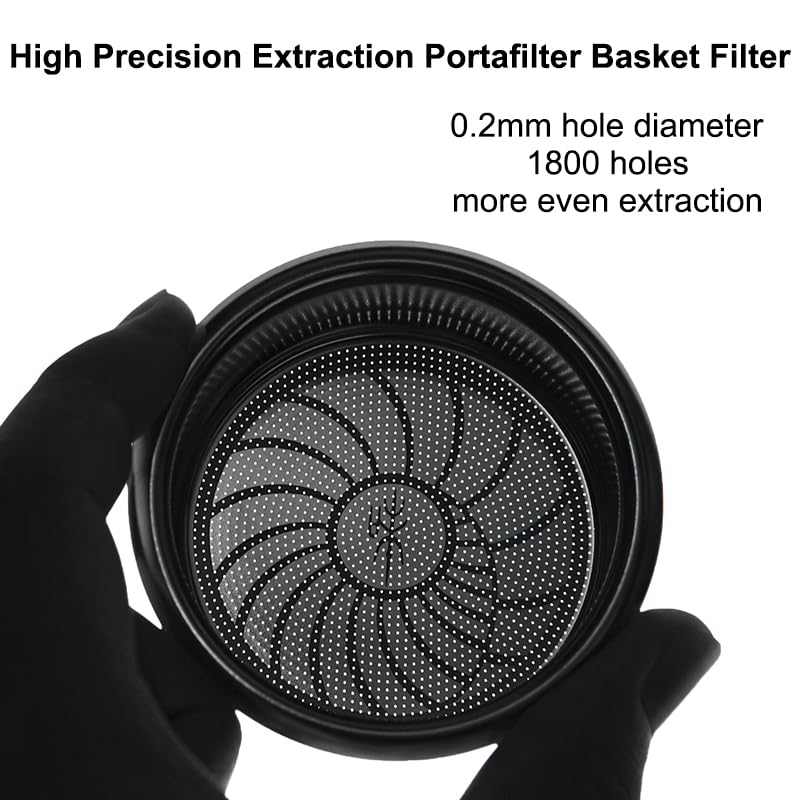 Amazon.co.jp: 58mm エスプレッソフィルターバスケット、底穴Ø 0.2mm x